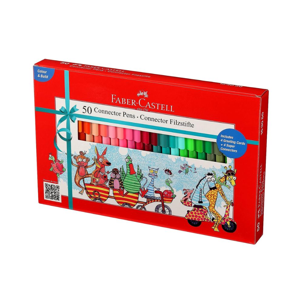 Faber-Castell Connector sketch pens ( Pack of 25 Pens.)