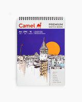 CAMEL,  Sketch Book - PREMIUM | 15 Sheets | 270 gsm.