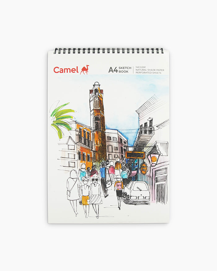 CAMEL, Sketch Book - 25 Sheets | 140 gsm.