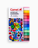 CAMEL, Acrylic Marker - Set of 12.