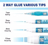 ZIG, 2 Way Glue - Squeeze & Roll.