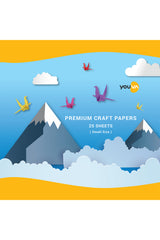 YOUVA, Craft Paper - Premium | 25 Sheets | 15 cm x 15 cm.