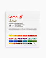 CAMEL, Gouache Colors - ARTIST | Set of 24 | 9 ml.