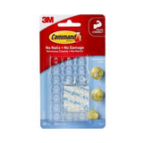 3M, Clear Hook - COMMAND | DECORATING CLIP | Set of 20.