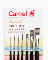 CAMEL, Paint Brush - ARTIST | Series 68 & 69 | Set of 7.