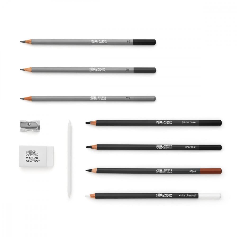 WINSOR & NEWTON, Pencil - Sketching | Set of 10.