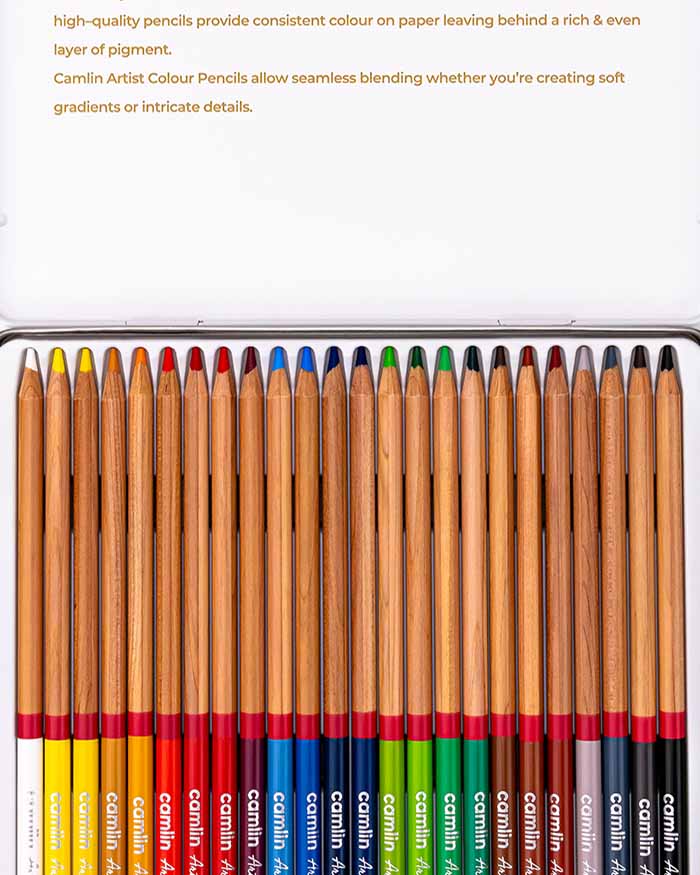 CAMEL, Color Pencil - ARTIST | Set of 24.