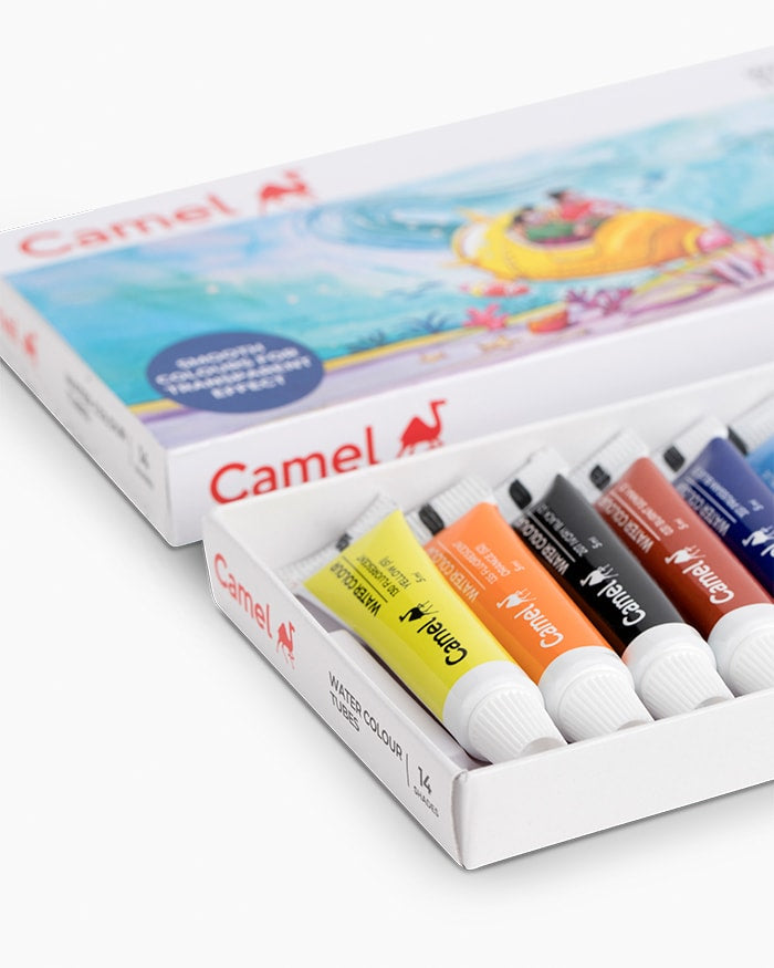 CAMEL, Watercolour Tubes | Set of 14 | 5 ml.