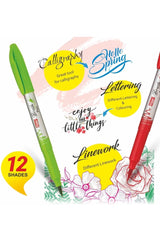 FLAIR, Brush Pen - Creative | Set of 12.
