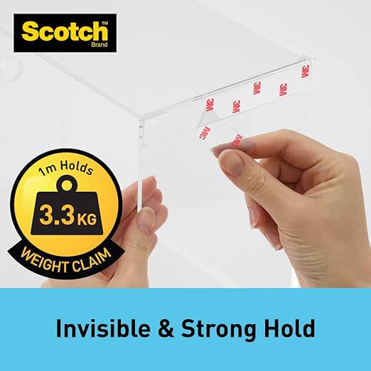 3M, Double Sided Mounting Tape - SCOTCH | Clear.