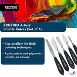 BRUSTRO, Palette Knife - Artists' | Set of 5.