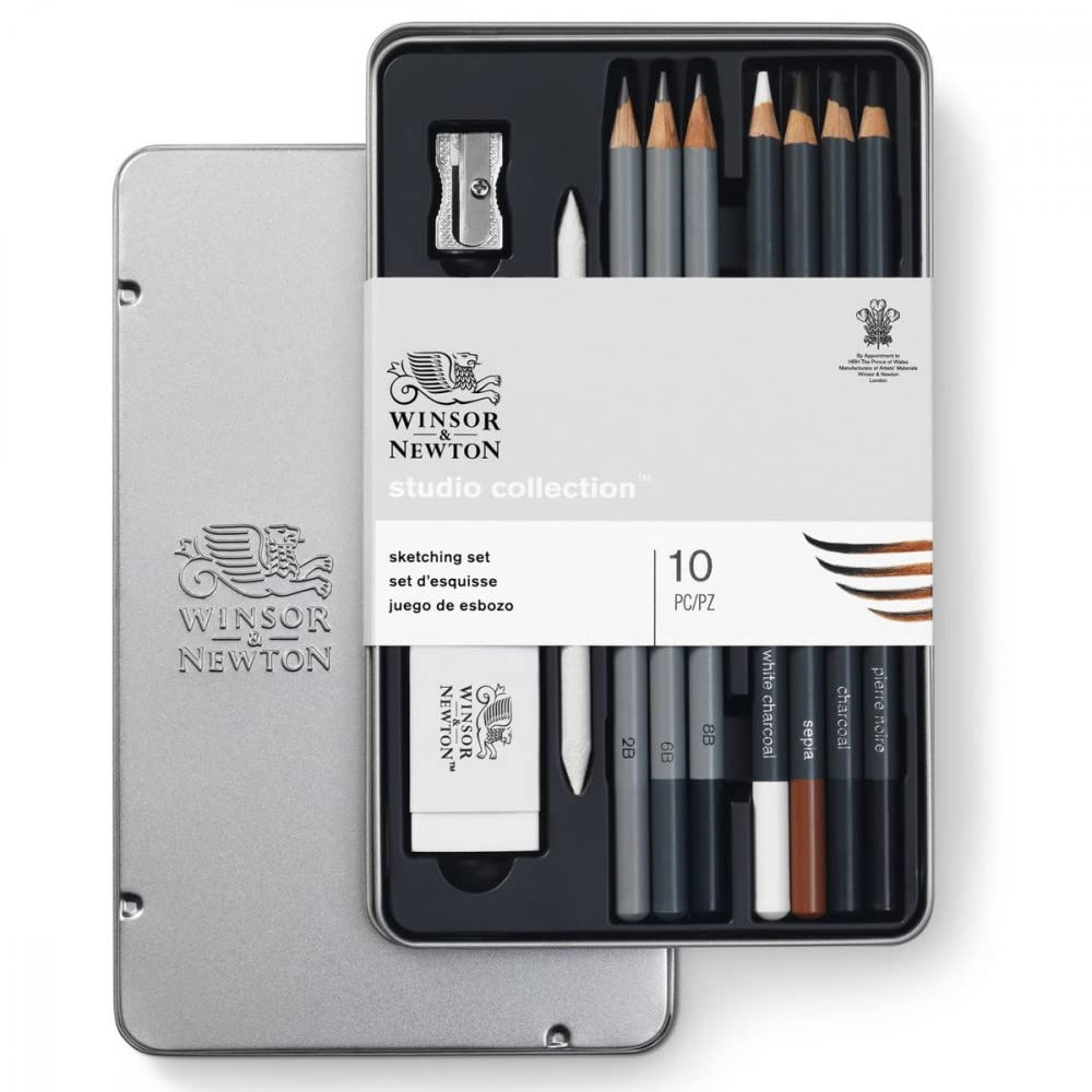 WINSOR & NEWTON, Pencil - Sketching | Set of 10.