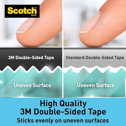 3M, Double Sided Mounting Tape - SCOTCH | Clear.