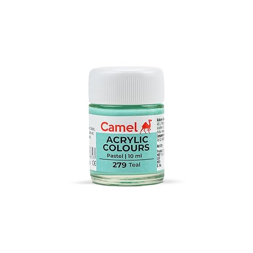 CAMEL, Acrylic Color - Pastels | Set of 6 | 10 ml.