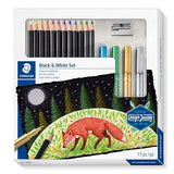 STAEDTLER, Black & White Set.