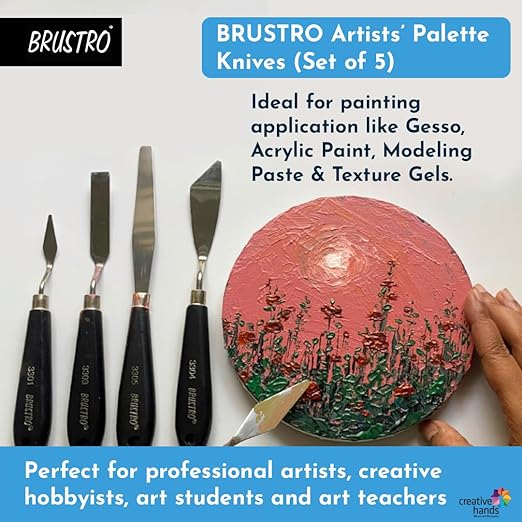 BRUSTRO, Palette Knife - Artists' | Set of 5.