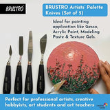 BRUSTRO, Palette Knife - Artists' | Set of 5.