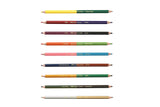 FABER CASTELL, Bi-Colour Pencil | 2 Colours in 1 | Set of 9.