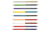 FABER CASTELL, Bi-Colour Pencil | 2 Colours in 1 | Set of 18.