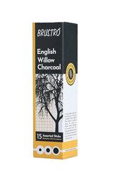 BRUSTRO, Charcoal Stick - English Willow.