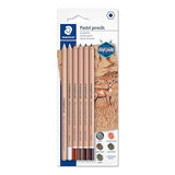 STAEDTLER, Pastel Pencils - Mars Lumograph | Set of 6.