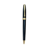 PARKER,  Gift Set - Ballpoint Pen + Notebook | Fusion Matte Black | Gold Trim.