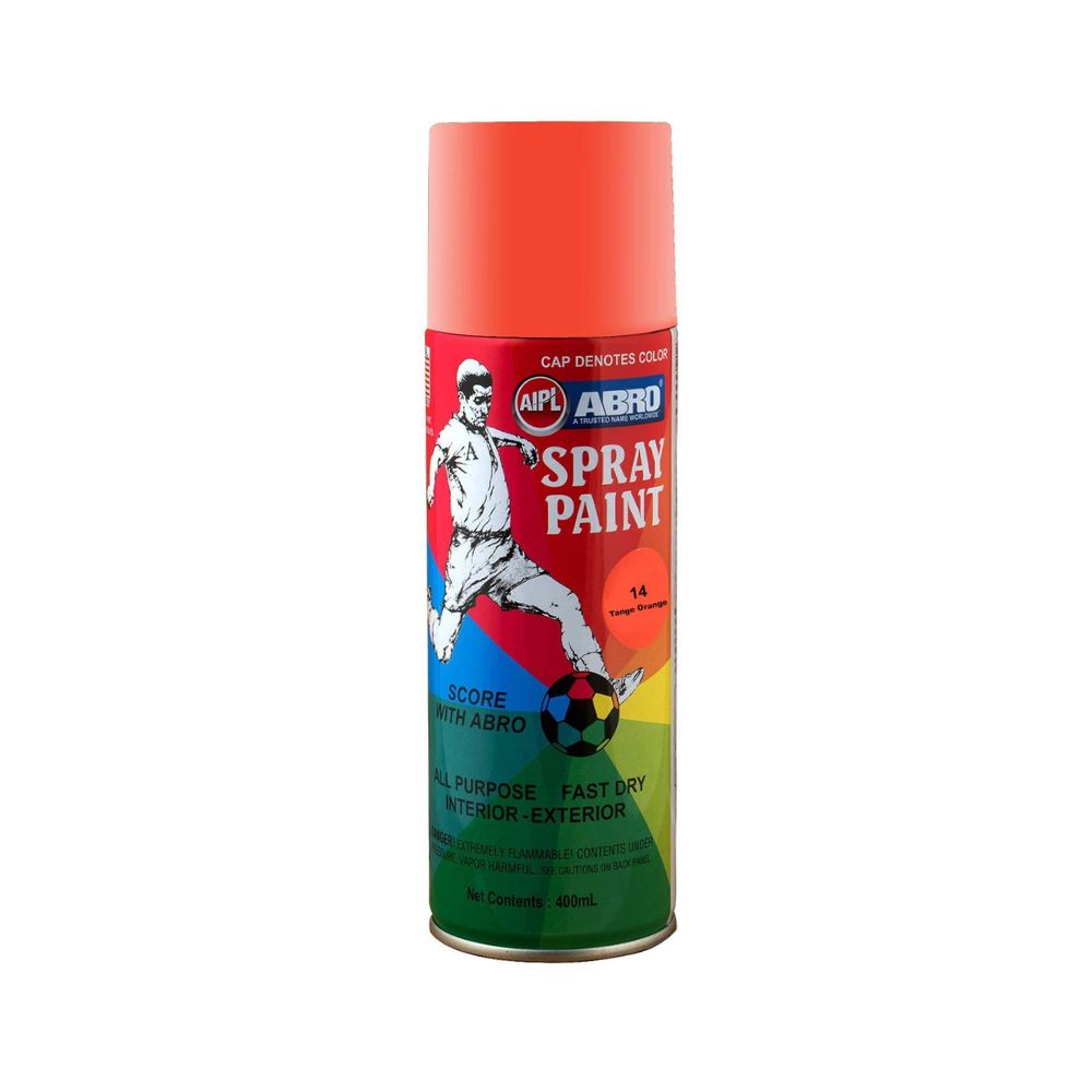 ABRO, Spray Paint - 14 Tange Orange | 400 ml.