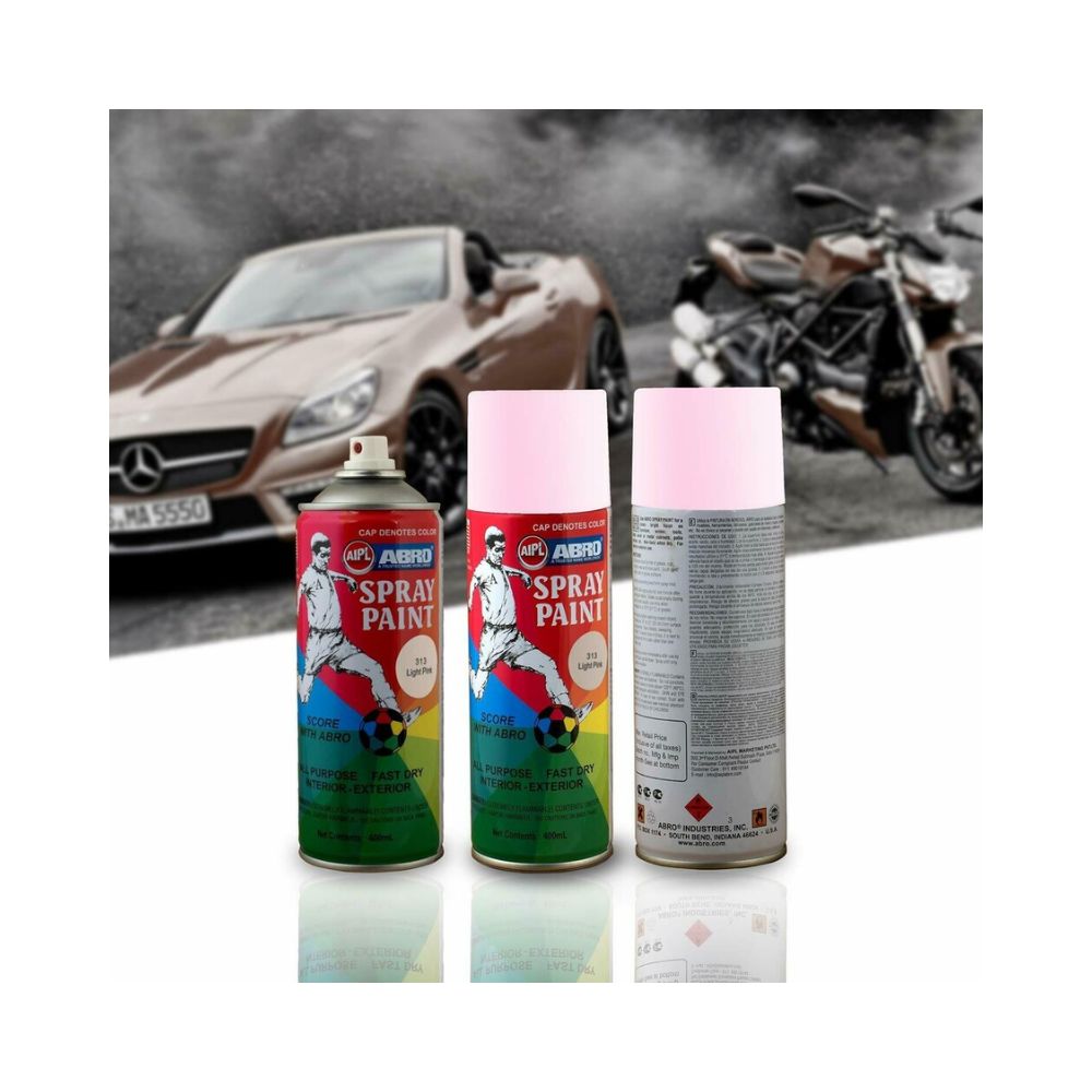 ABRO, Spray Paint - 313 Light Pink | 400 ml.