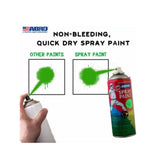 ABRO, Spray Paint - 1003 Fluorescent Green | 400 ml.