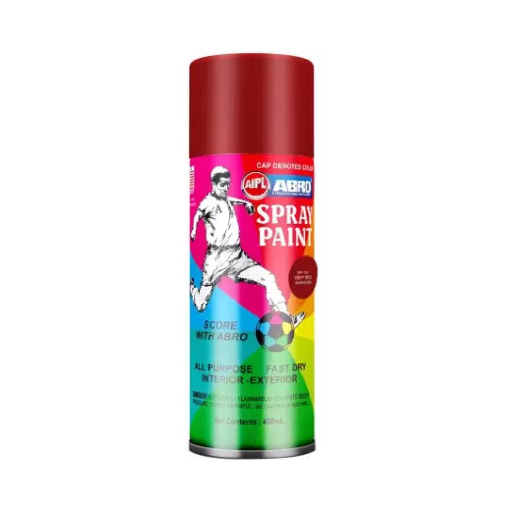 ABRO, Spray Paint - 137 Deep Red | 400 ml.