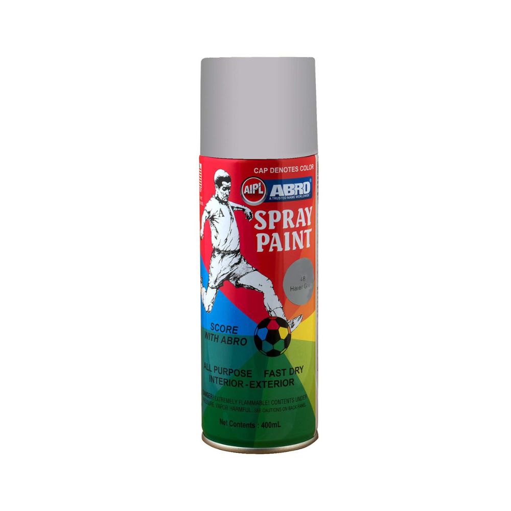 ABRO, Spray Paint - 48 Haier Grey | 400 ml.