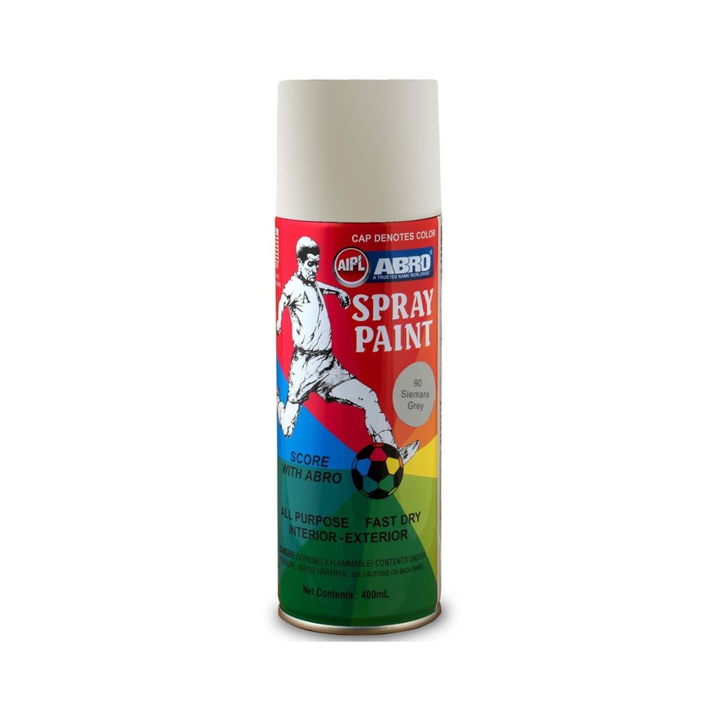 ABRO, Spray Paint - 90 Siemens Grey | 400 ml.