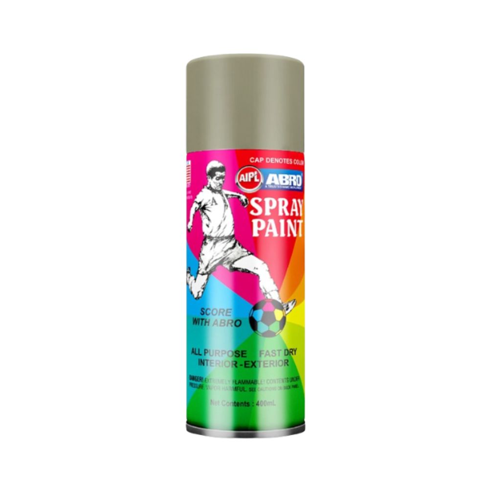 ABRO, Spray Paint - 91 HAVELLS GREY | 400 ml.