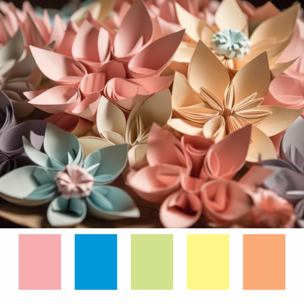 ANUPAM, Colour Paper | 5 Colours | 160 gsm.