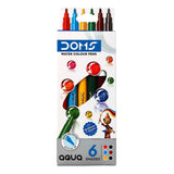 DOMS, Sketch Pens - AQUA | Set of 6.