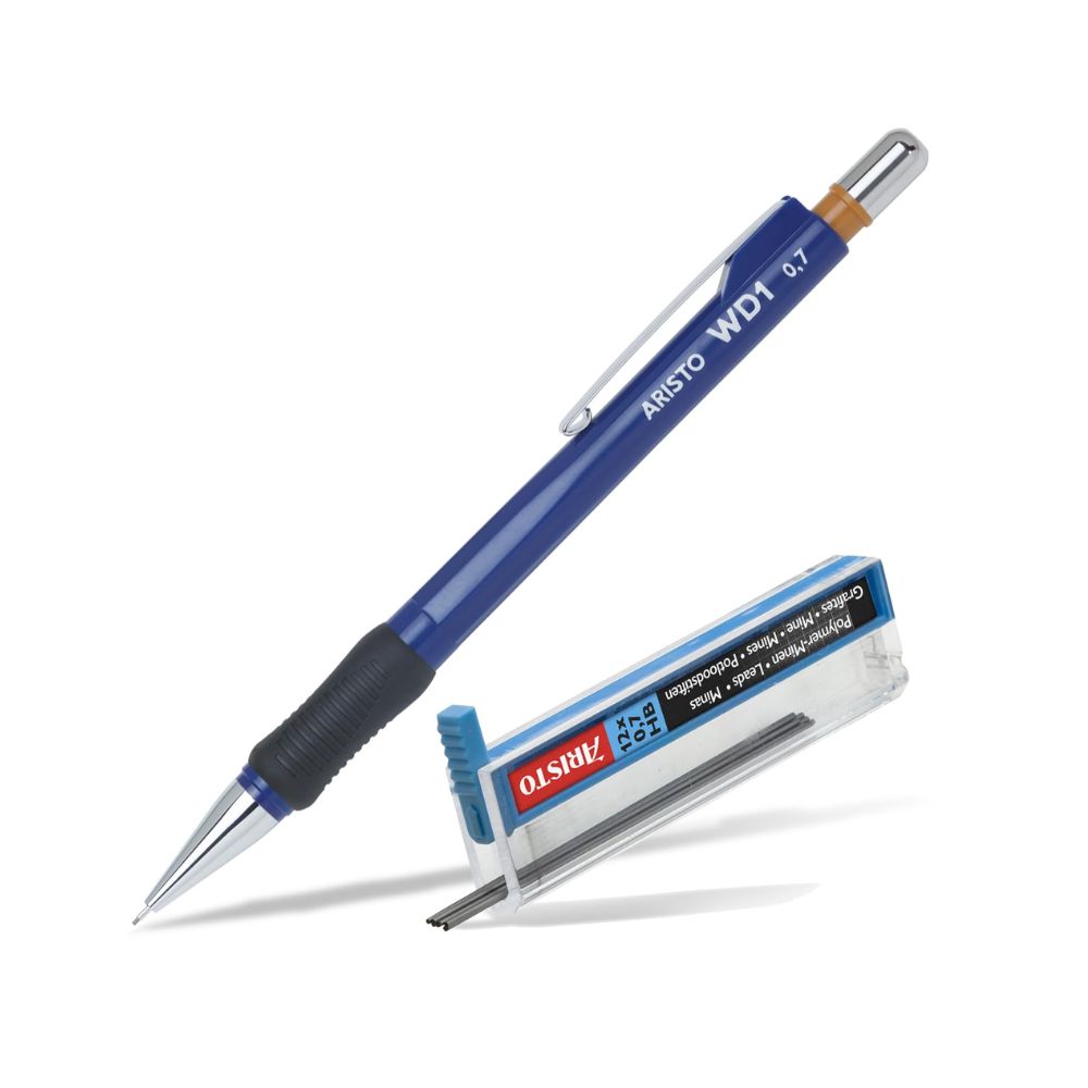 ARISTO, Mechanical Pencil - WD1 | BLUE | HB | 0.7 mm.