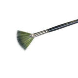 BRUSTRO, Paint Brush - Acrylic Series 1800 Greengold | FAN 12.