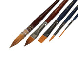 BRUSTRO, Paint Brush - Signature Collection | Watercolour | Set of 5.