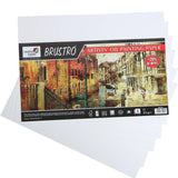 BRUSTRO, Oil Painting Sheet - ARTISTS' A3 | 5 + 1 Sheets | 300 gsm.