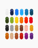 CAMEL, Acrylic Colours - ARTIST | Set of 24 | 9 ml.