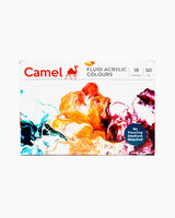 CAMEL, Fluid Acrylic Colour | Set of 18.