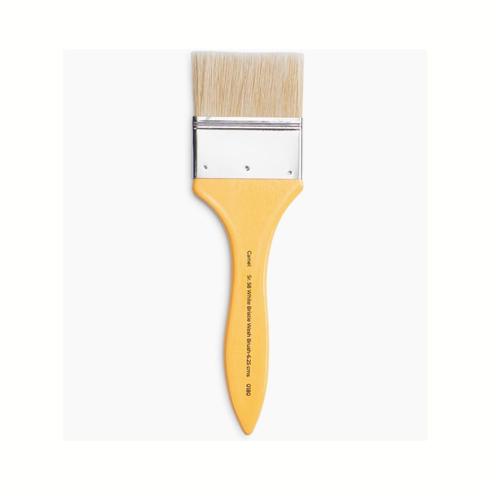 CAMEL, Wash Brush - WHITE BRISTLE | Series 58.