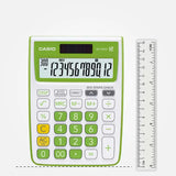 CASIO, Calculator - GREEN Check Correct | 12 Digits | 300 Steps Check.