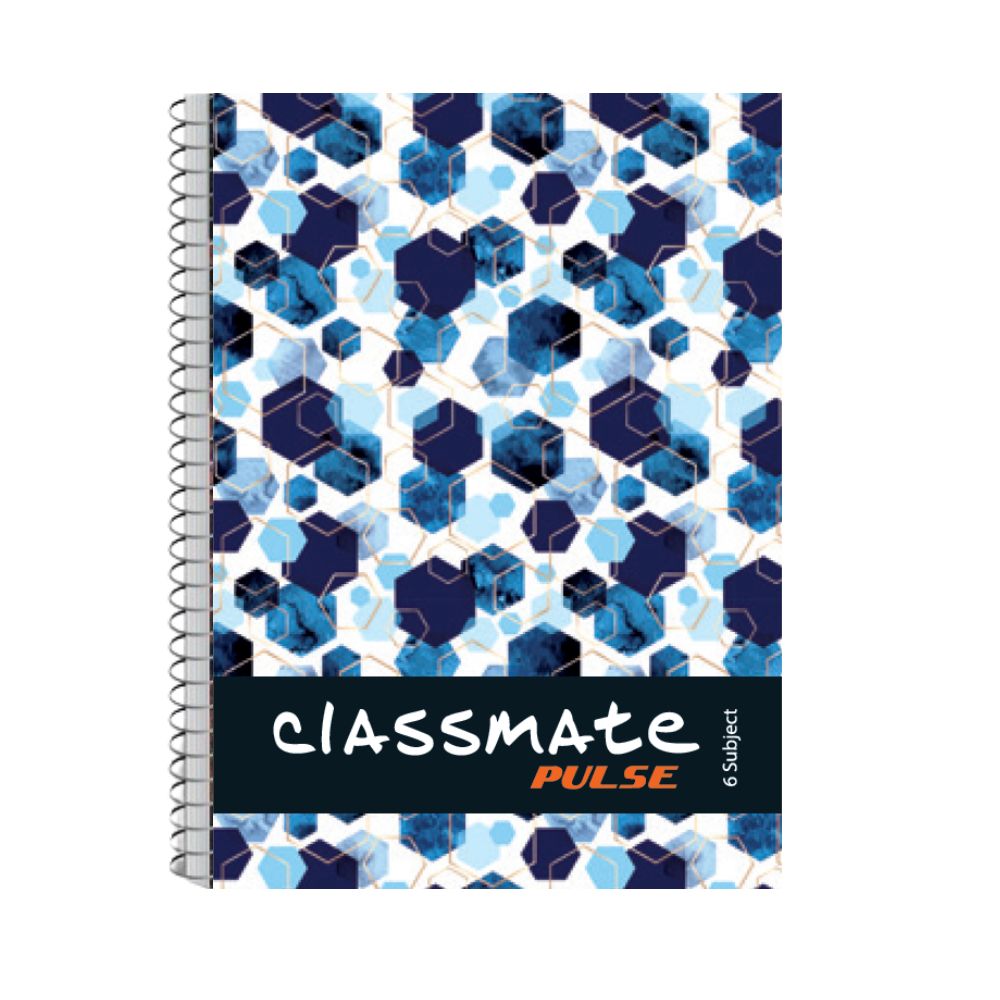 CLASSMATE, Exercise Book - PULSE | 6 Subject | A4 | 506 Pages.