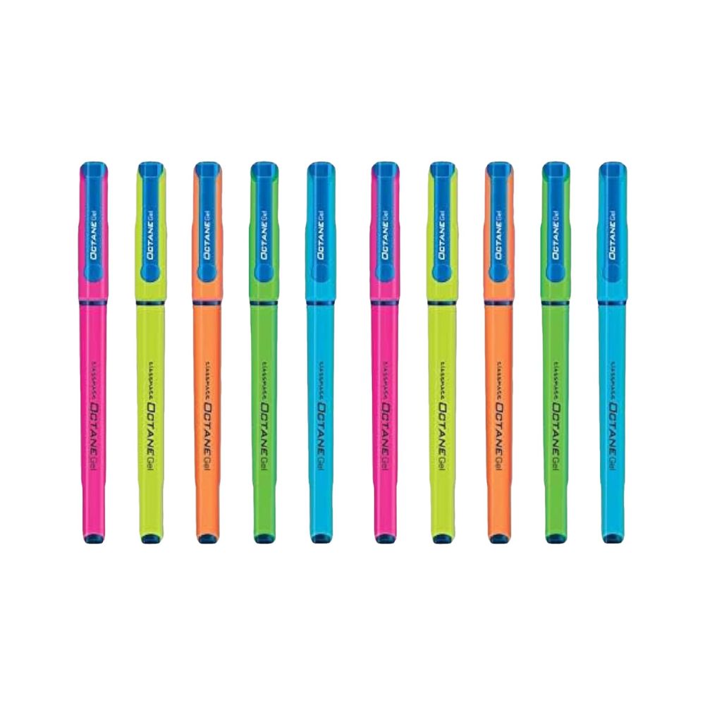 CLASSMATE, Gel Pen - Octane Neon Body | Set of 10.