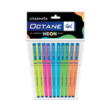 CLASSMATE, Gel Pen - Octane Neon Body | Set of 10.