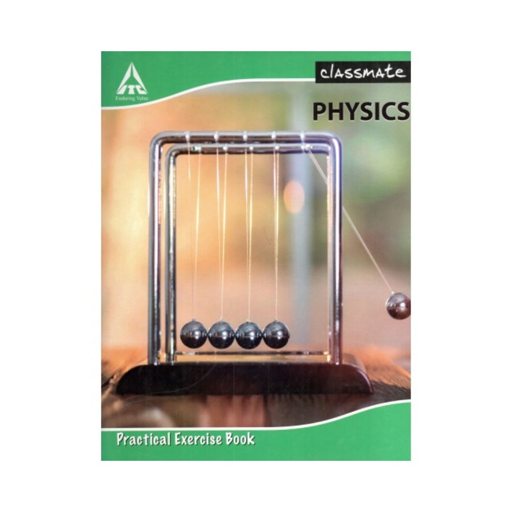 CLASSMATE, Practical Book - Hard Bound | Physics | 28 x 22 cm | 168 Pages.