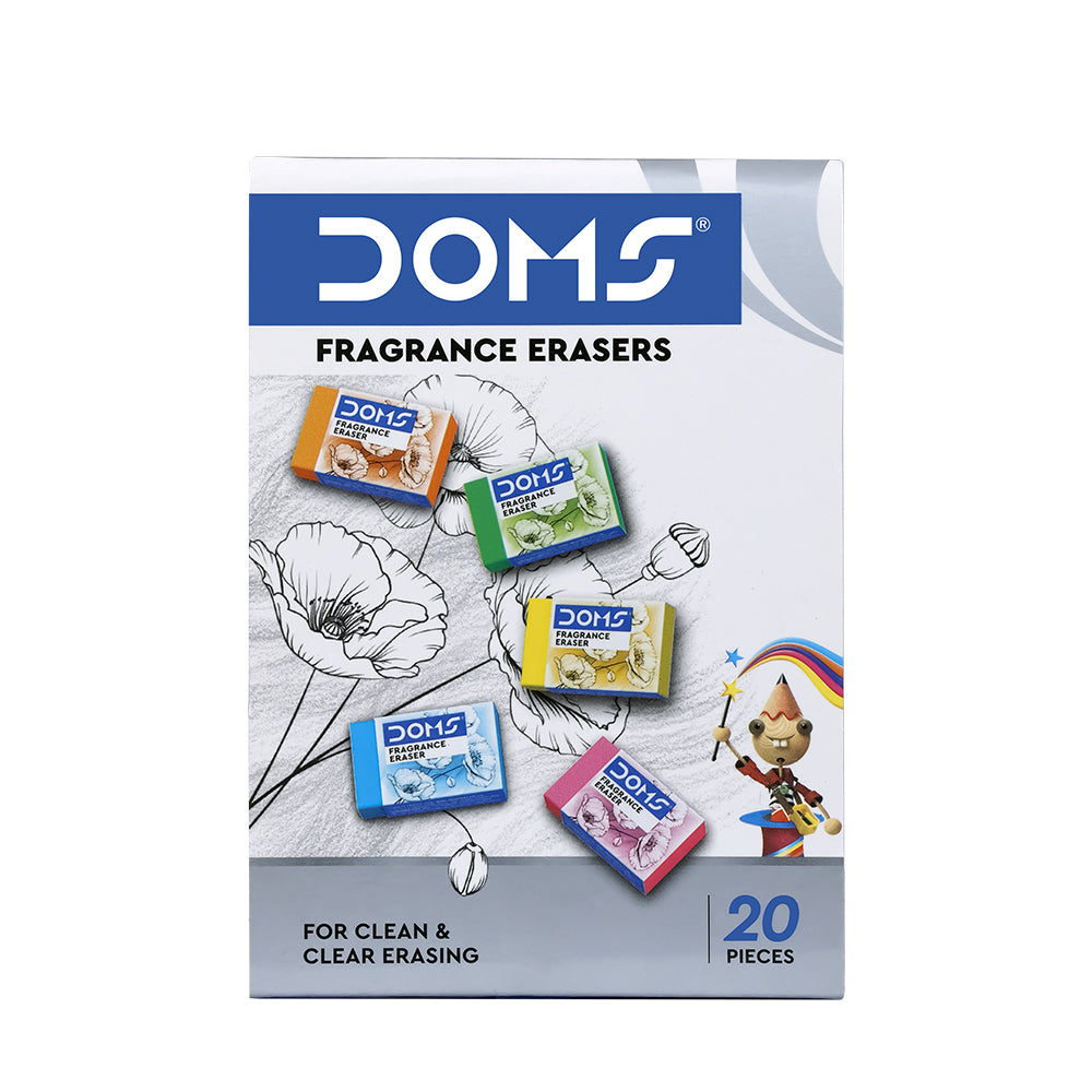 DOMS, Erasers - FRAGRANCE | Set of 20.