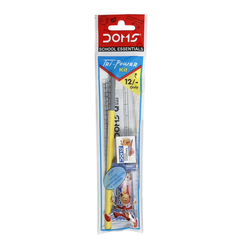 DOMS, Stationery Kit - TRI POWER KIT.