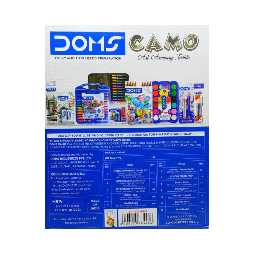 DOMS, Art Kit - CAMO.